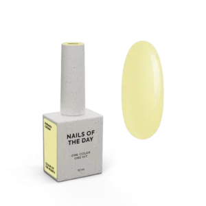Gel lak Color of the month July 2025 Banana Cream