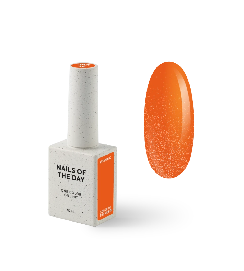 Gel lak Color of the month Jan.(Vitamin C)