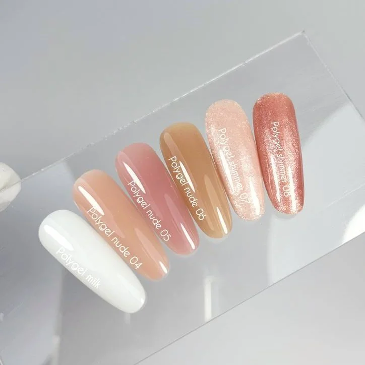 Polygel shimmer 07, 30ml - Obrázek 4